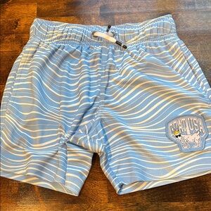 GOAT USA Kids Blue Striped Shorts